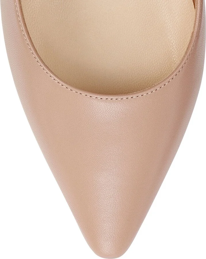 Jimmy Choo Romy 85 Leather Pumps - Image 3