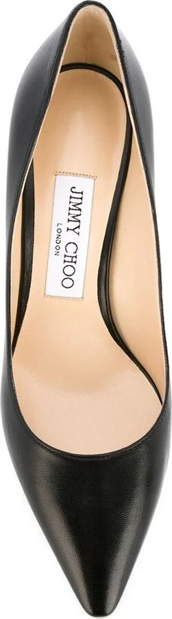 Jimmy Choo Romy 85 Pointy Toe Pumps Shoes - Image 4