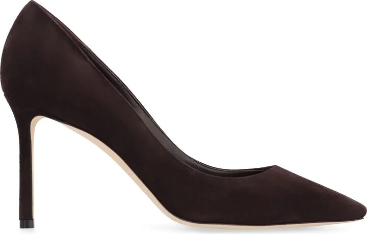 Jimmy Choo Romy 85 Suede Pumps - Image 2