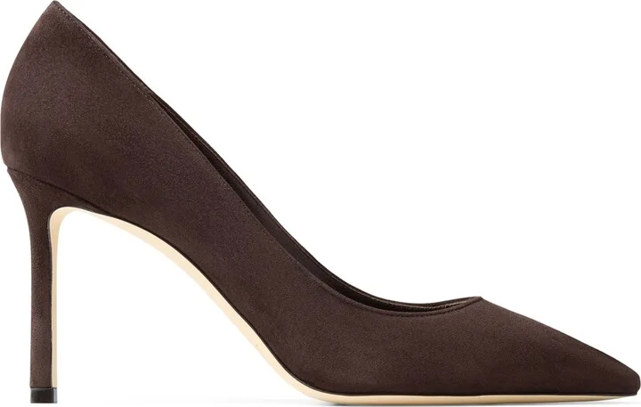 Jimmy Choo Romy 85 Suede Pumps