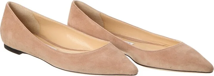 Jimmy Choo Romy Suede Flat (Authentic Pre-Loved)