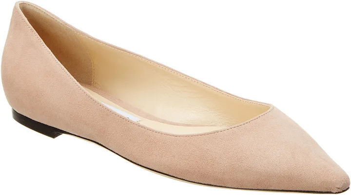 Jimmy Choo Romy Suede Flat