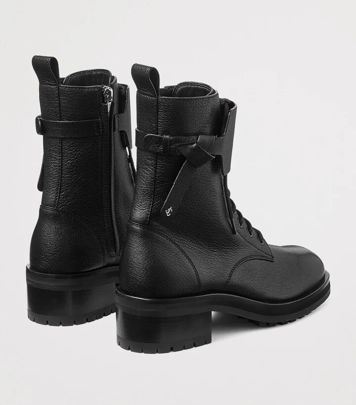 Jimmy Choo Rosabel 55 Biker Boots - Image 3