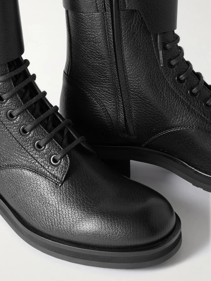 Jimmy Choo - Rosabel Leather Ankle Boots - Black - Image 4