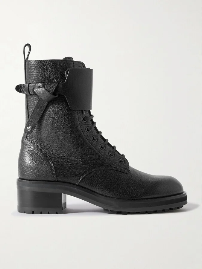 Jimmy Choo - Rosabel Leather Ankle Boots - Black
