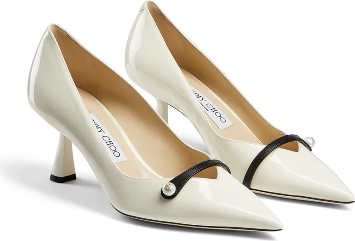 Jimmy Choo Rosalia 65 Patent Leather Pumps - Image 3