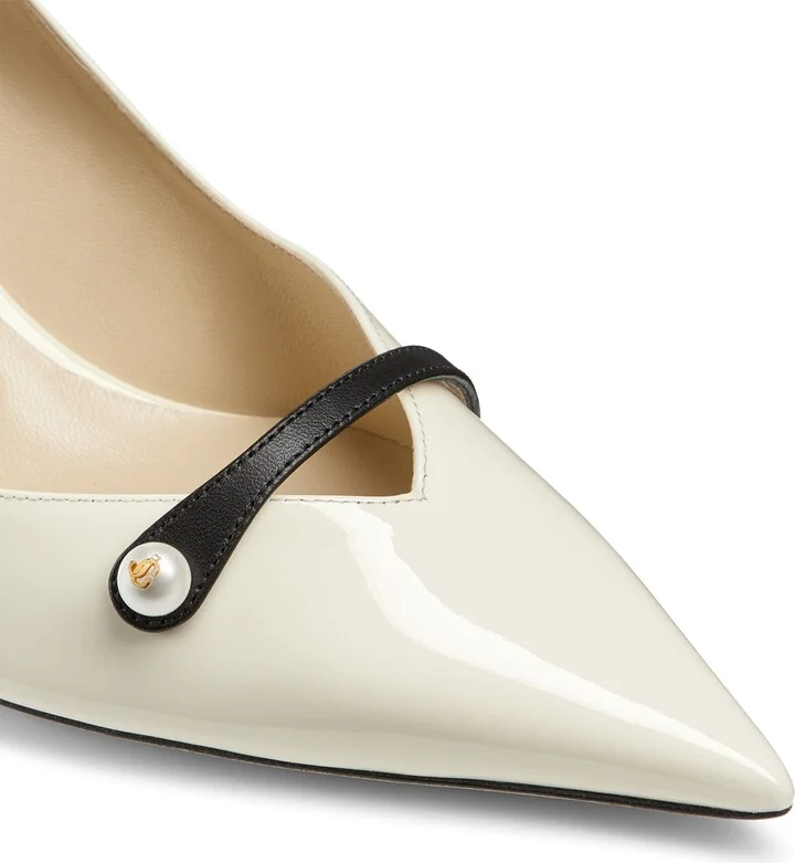 Jimmy Choo Rosalia 65 Patent Leather Pumps - Image 4