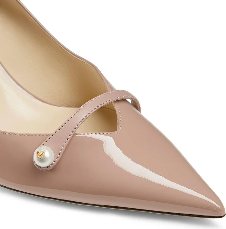 Jimmy Choo Rosalia 65 Patent Leather Pumps - Image 4