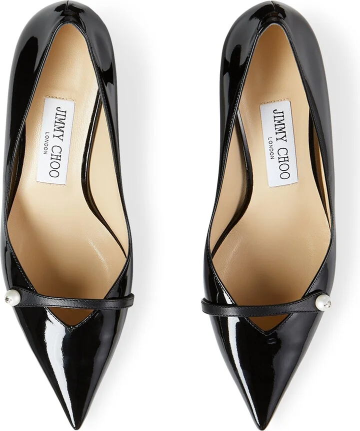 Jimmy Choo Rosalia 65 Patent Leather Pumps - Image 4