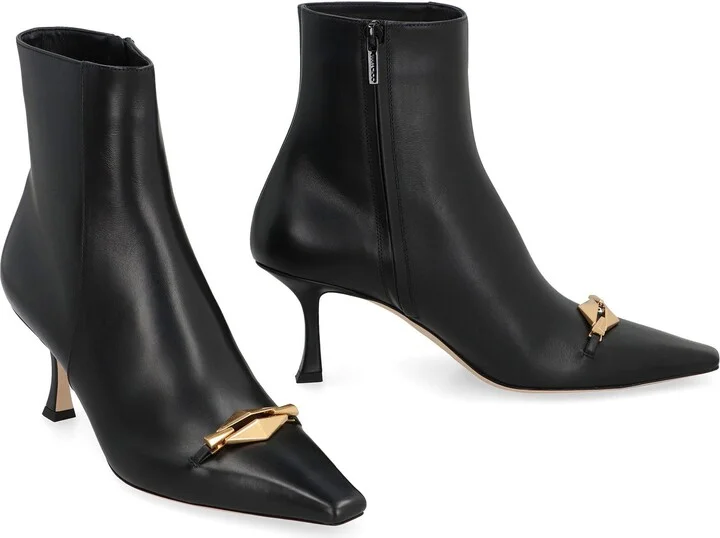 Jimmy Choo Ryker Leather Ankle Boots - Image 3