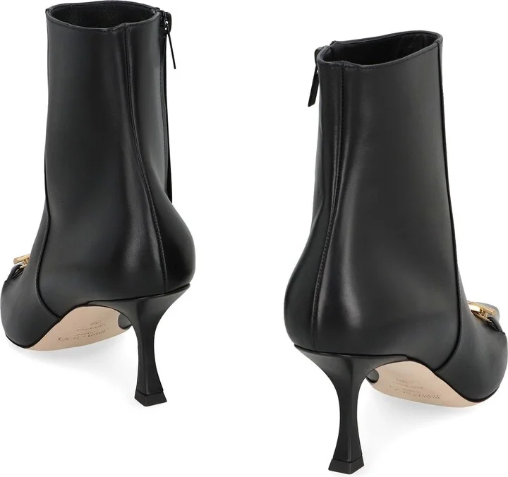 Jimmy Choo Ryker Leather Ankle Boots - Image 4