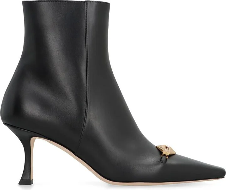 Jimmy Choo Ryker Leather Ankle Boots