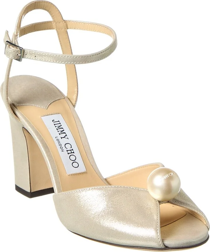 Jimmy Choo Sacaria 85 Suede Sandal