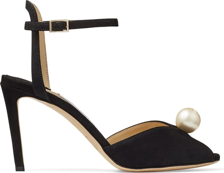 Jimmy Choo Sacora 85 Leather Sandals