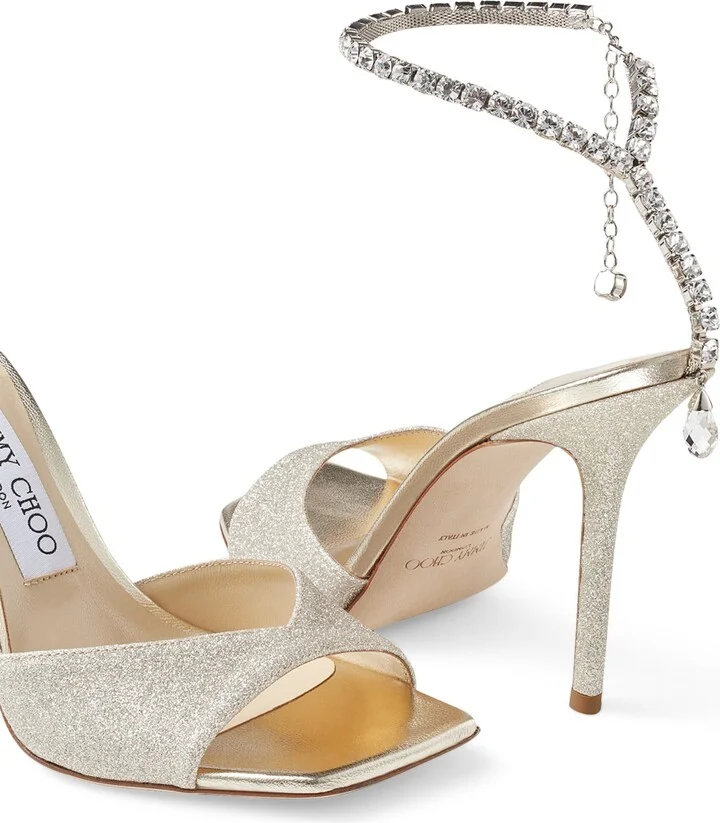 Jimmy Choo Saeda 100 Sandals - Image 5