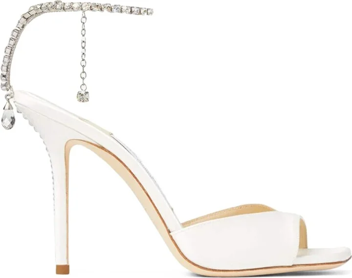 Jimmy Choo Saeda 100 Satin Sandals