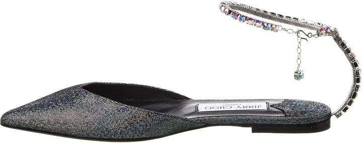 Jimmy Choo Saeda Suede Flat - Image 2