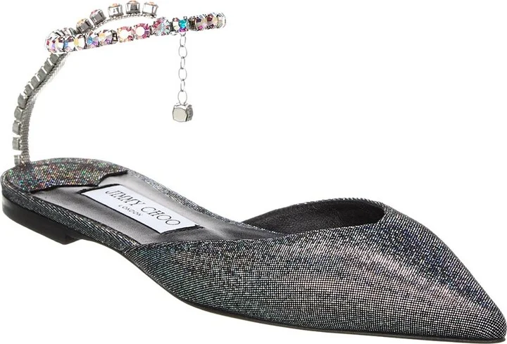 Jimmy Choo Saeda Suede Flat