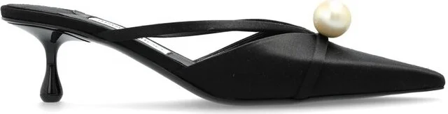 Jimmy Choo Sana 50 Pearl Detailed Mules