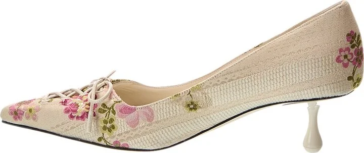 Jimmy Choo Scarlett 50 Jacquard Pump - Image 2