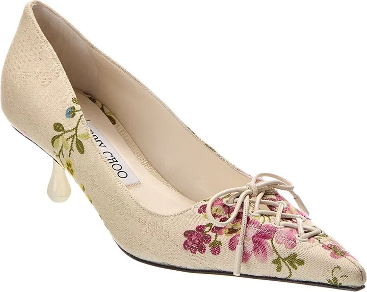 Jimmy Choo Scarlett 50 Jacquard Pump