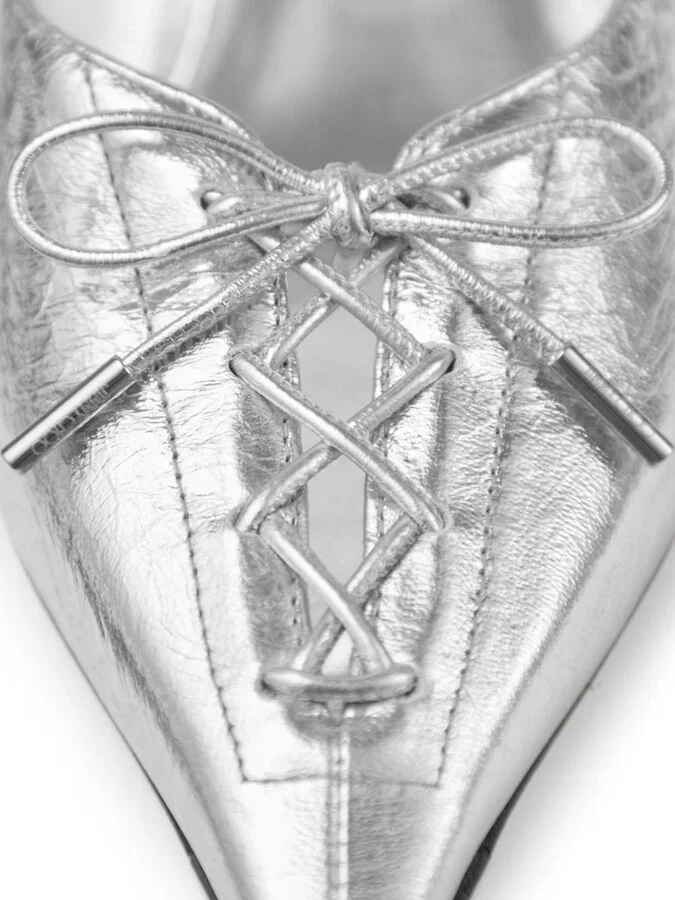 Jimmy Choo Scarlett 50 Leather Mules - Image 5