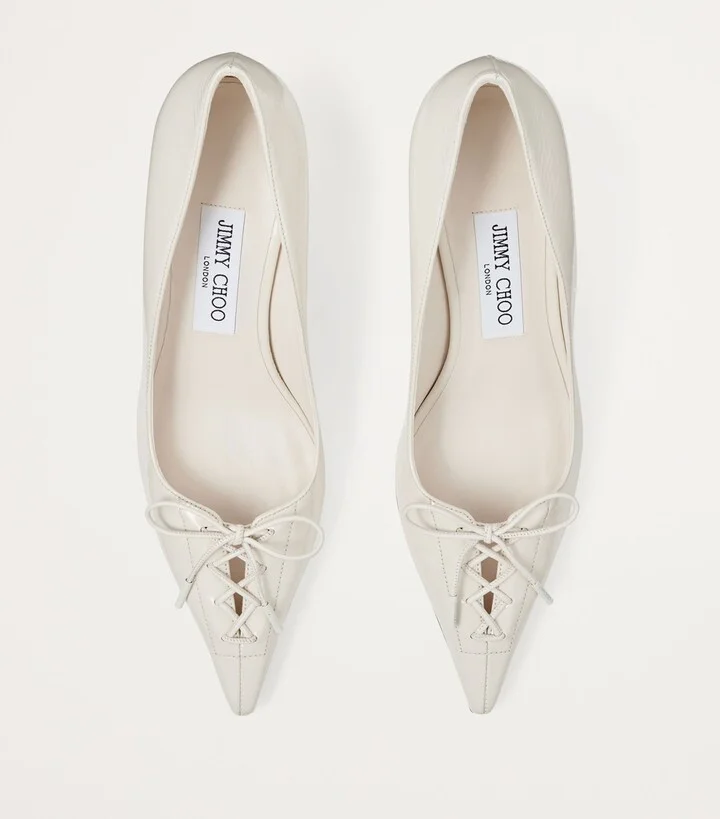 Jimmy Choo Scarlett 50 Leather Pumps - Image 4