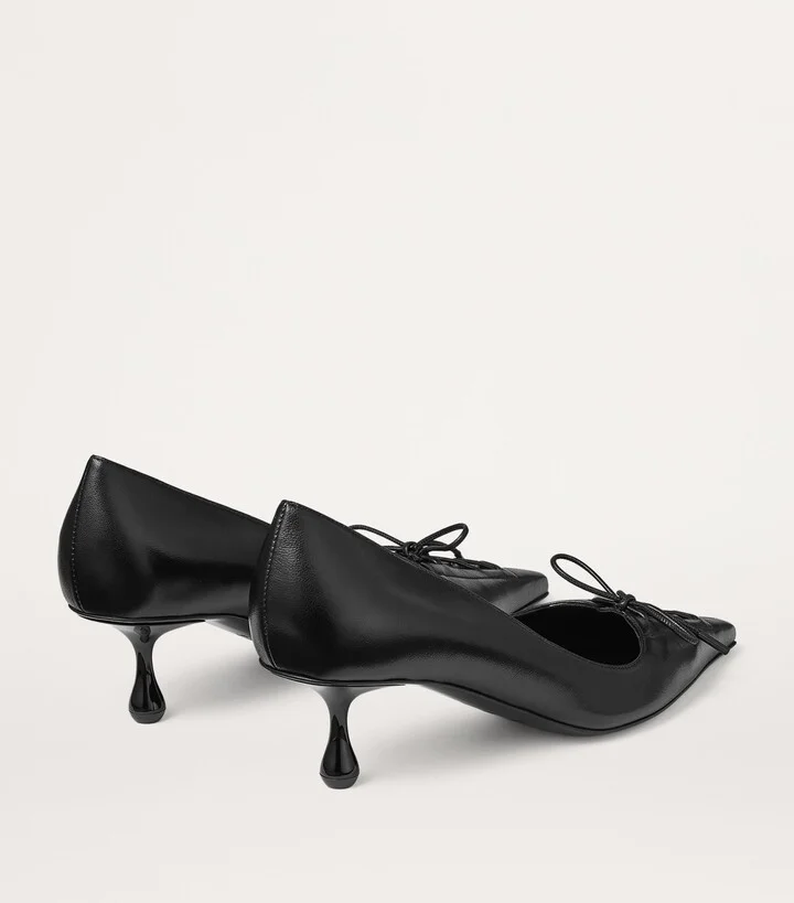 Jimmy Choo Scarlett 50 Leather Pumps - Image 5