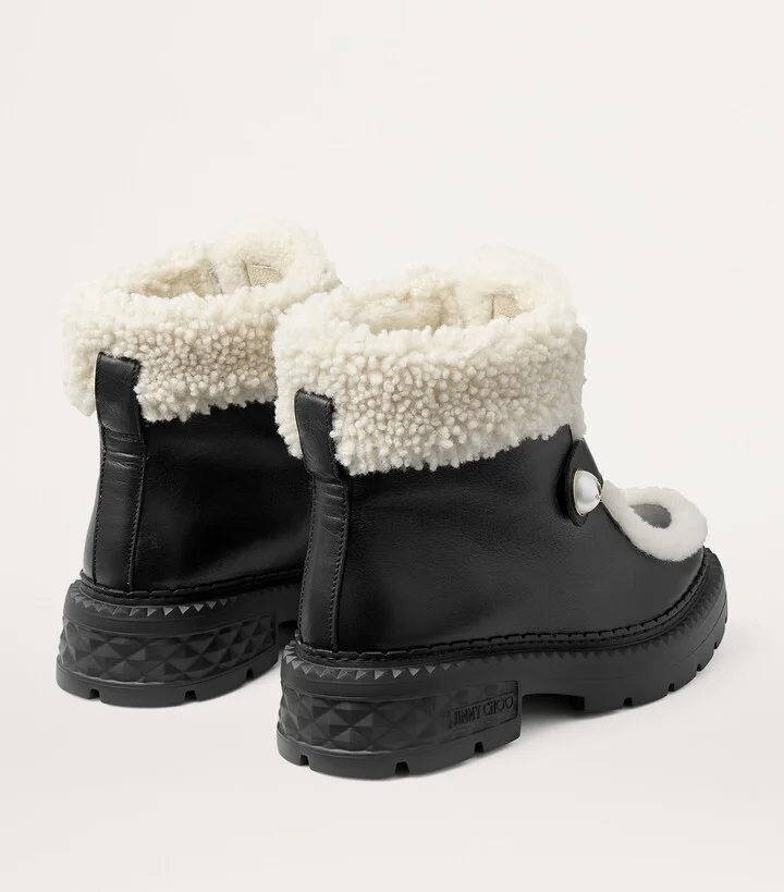 Jimmy Choo Shea Leather Ankle Boots - Image 2