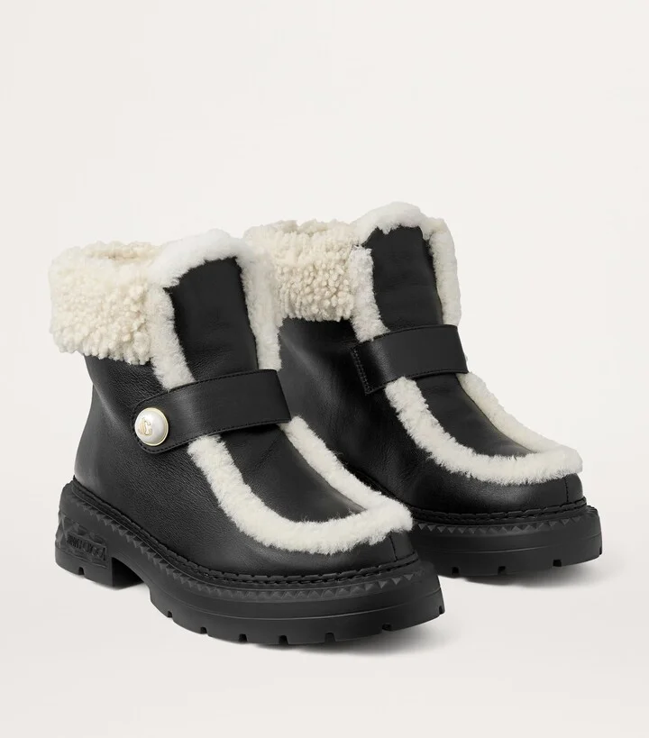 Jimmy Choo Shea Leather Ankle Boots - Image 4