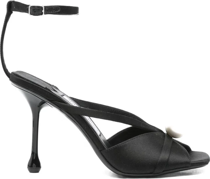 Jimmy Choo Siva 95 Satin Sandals
