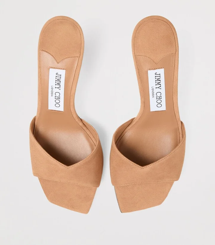 Jimmy Choo Skye 70 Leather Mules - Image 4