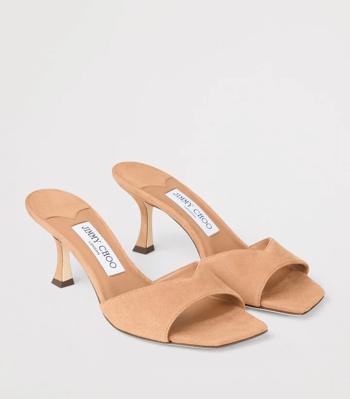 Jimmy Choo Skye 70 Leather Mules - Image 5