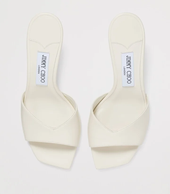 Jimmy Choo Skye 70 Leather Mules - Image 2