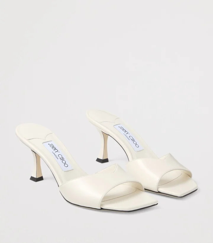 Jimmy Choo Skye 70 Leather Mules - Image 4