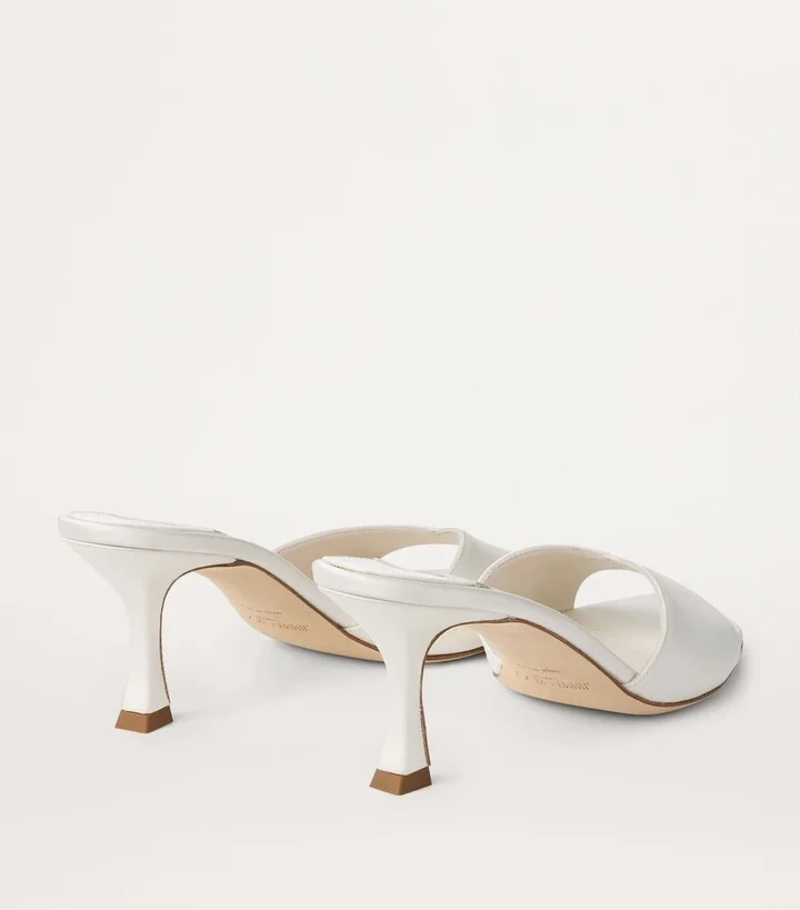 Jimmy Choo Skye 70 Satin Mules - Image 3