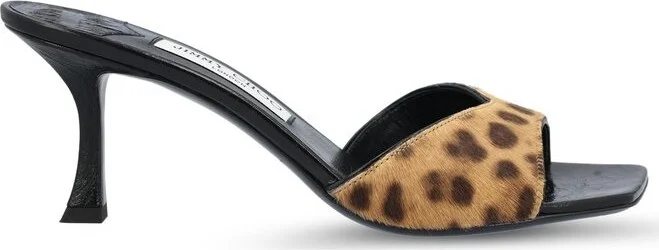 Jimmy Choo Skye Square Toe Heeled Sandals