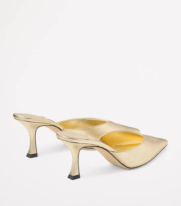 Jimmy Choo Solar 70 Leather Mules - Image 3