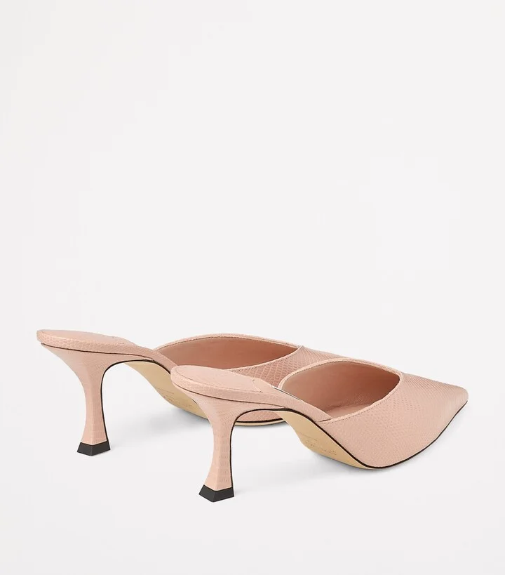 Jimmy Choo Solar 70 Leather Mules - Image 3