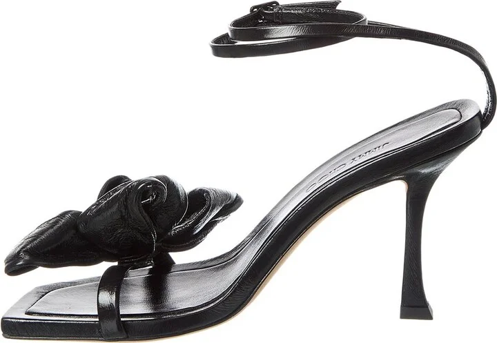 Jimmy Choo Staz 90 Leather Sandal - Image 2