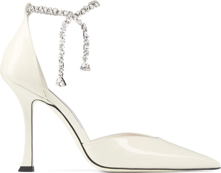 Jimmy Choo Stevie 100 Patent Leather Pumps