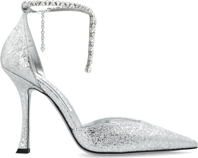 Jimmy Choo Stwvie Pointed-Toe Pumps