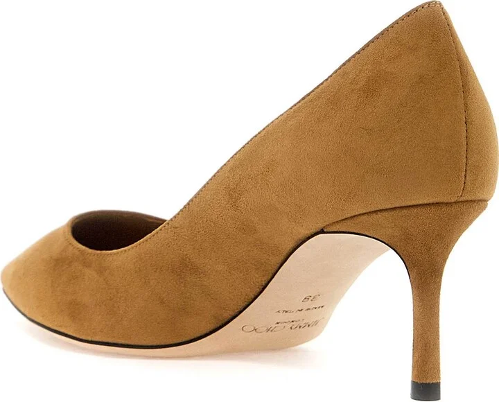 JIMMY CHOO suede romy 60 pumps - Image 2
