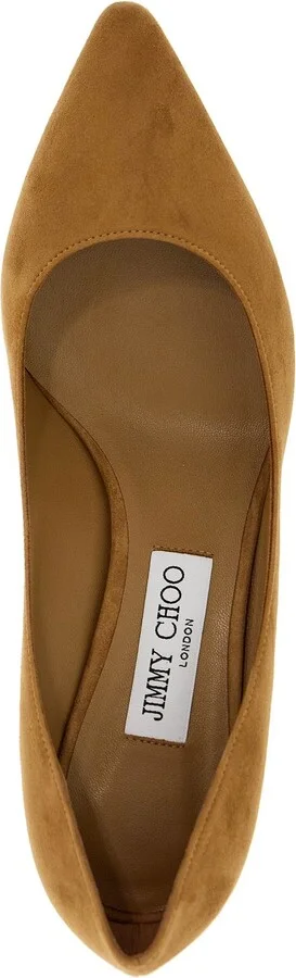 JIMMY CHOO suede romy 60 pumps - Image 3