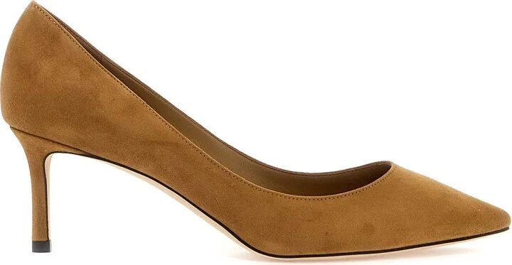 JIMMY CHOO suede romy 60 pumps
