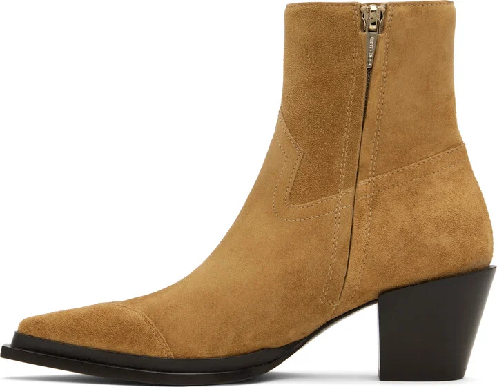 Jimmy Choo Tan Cece Ankle 60 Boots - Image 3