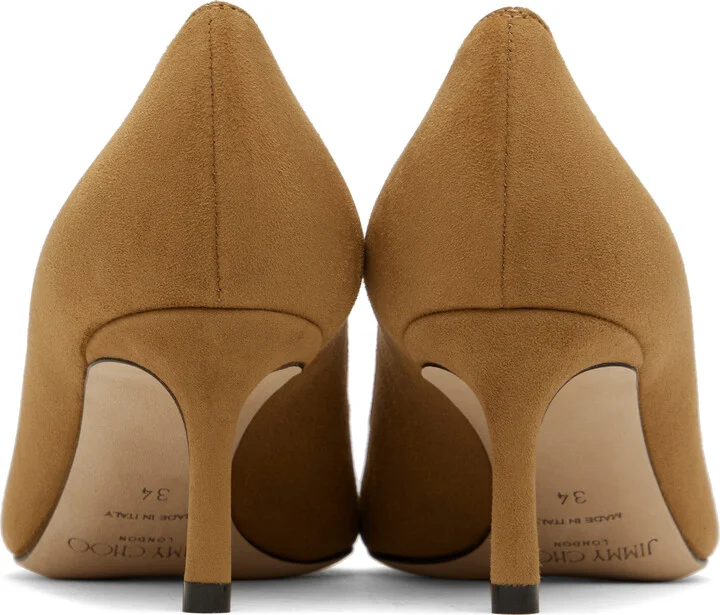 Jimmy Choo Tan Romy 60 Heels - Image 2