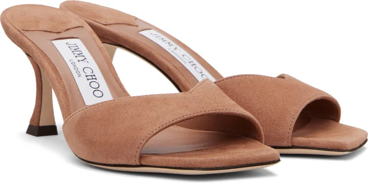 Jimmy Choo Tan Skye 70 Heeled Sandals - Image 4