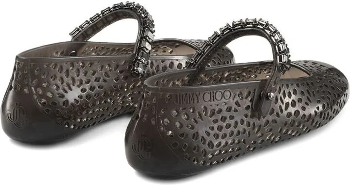 Jimmy Choo The Jelly Crystal Ballet Flats - Image 2
