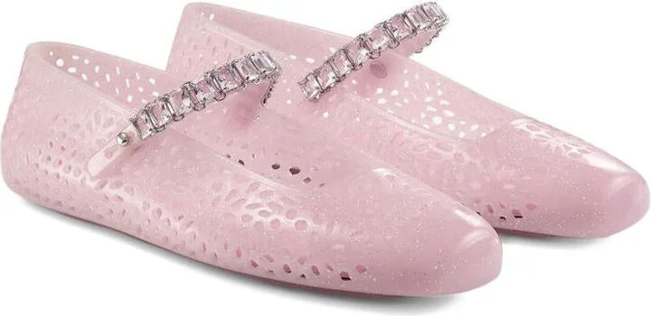 Jimmy Choo The Jelly Glittered Ballets - Image 2